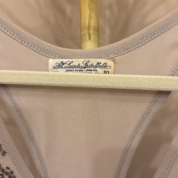 All Saints | Gold Sequin Poison Dress - Picture 5 of 8